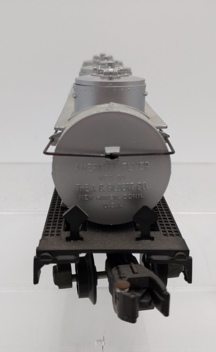 American Flyer 926 Vintage S Gulf Triple Dome Tank Car EX