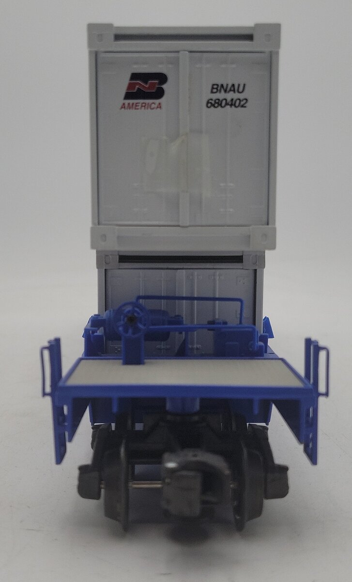 K-Line K775201 O Gauge American President Lines Thrall DTTX w/ 2 Containers EX/Box