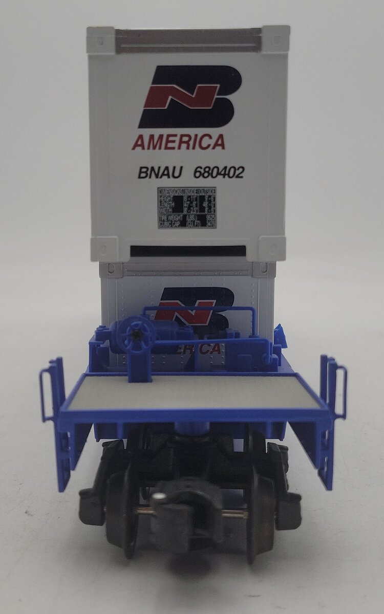 K-Line K775201 O Gauge American President Lines Thrall DTTX w/ 2 Containers EX/Box
