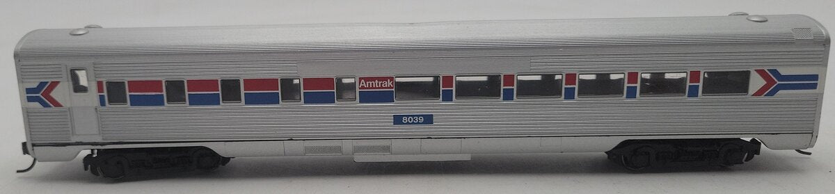 Athearn 1799 HO Scale Amtrak Streamline Diner Car #8039 EX