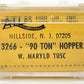 Atlas 3266 N Scale Western Maryland Hopper #85090 LN/Box