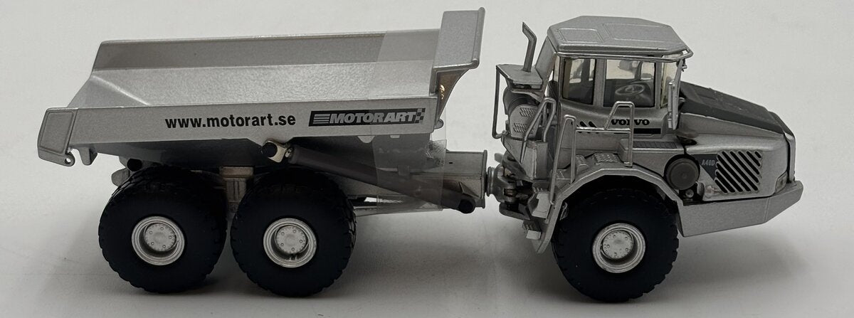 Motorart 13145 1:43 2006 Issue Silver Volvo A40D Articulated Dump Truck EX