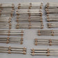 Lionel 6-65038 O-27 Tubular Straight Track Sections (60) VG