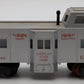 American Flyer 25052 S Gauge Vintage Operating Action Bay Window Caboose VG