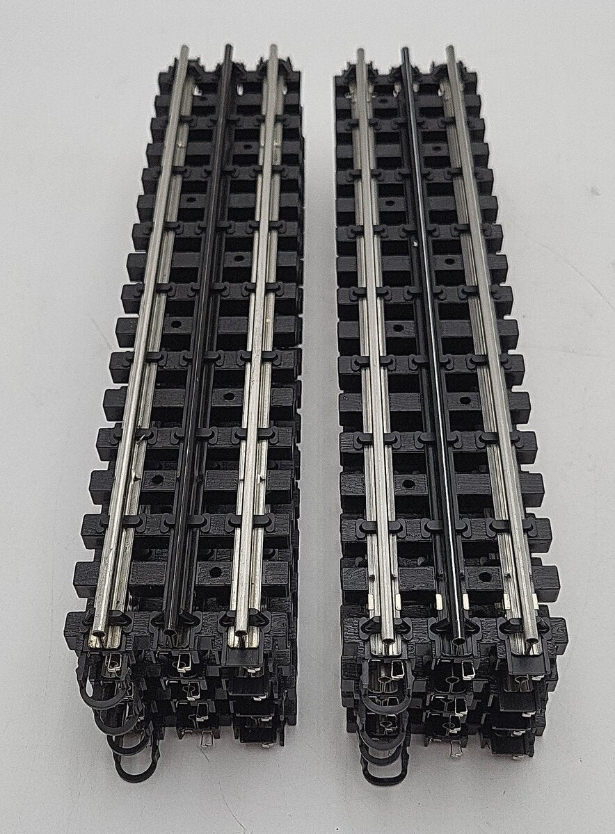 K-Line O Gauge K-0736 SuperSnap 10" Straight Track Sections [8] EX