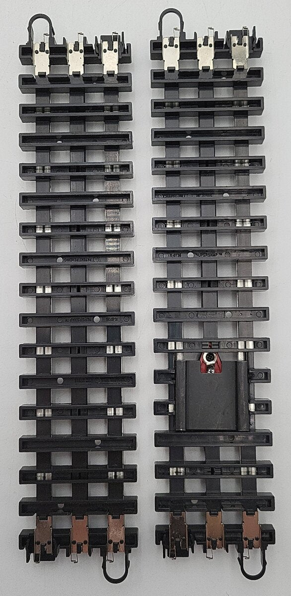 K-Line O K-0736 SuperSnap 10" Straight Track Sections w/ an Uncoupler Track [5] EX