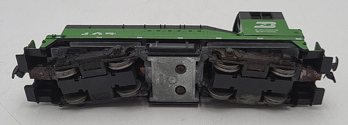 Athearn 4002 HO Burlington Northern SW1500 Diesel Switcher #127 VG