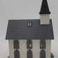 MTH 30-9057 Country Church #5 - White with Black & Gray Trim EX/Box