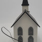 MTH 30-9057 Country Church #5 - White with Black & Gray Trim EX/Box