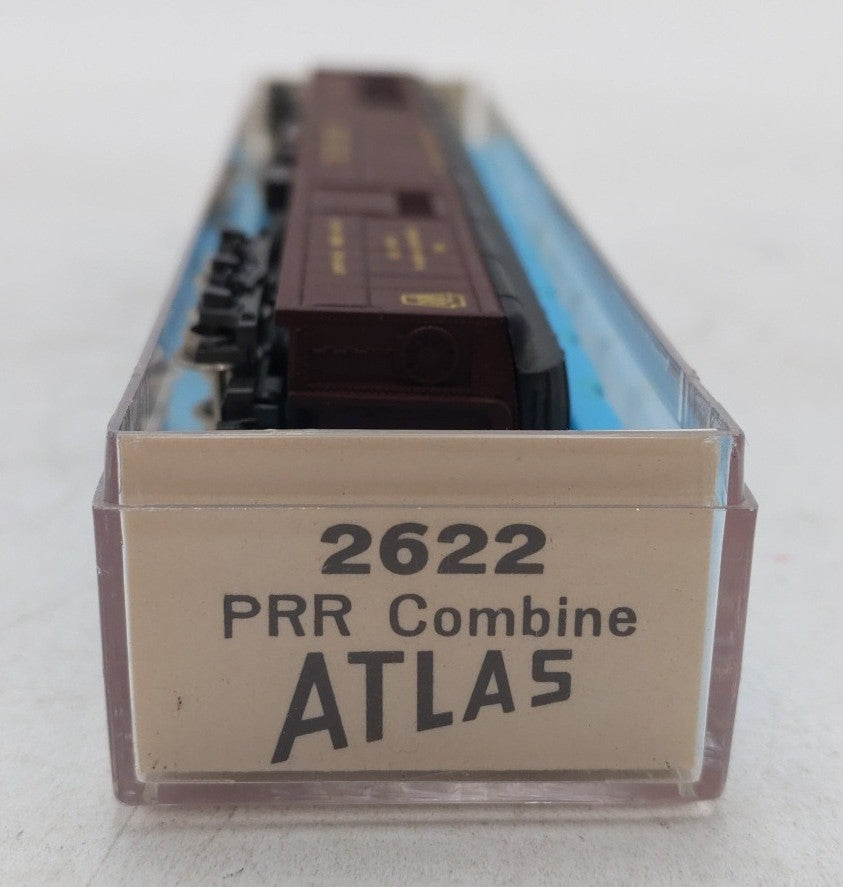 Atlas 2622 N Scale Pennsylvania Combination Passenger Car #342 LN/Box