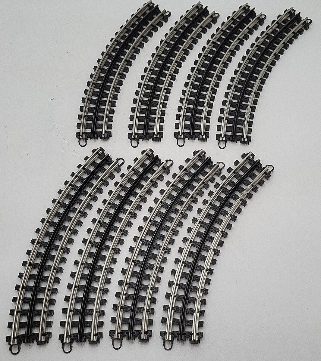 K-Line K-0706 O SuperSnap O31 Curved Track Sections [8] EX