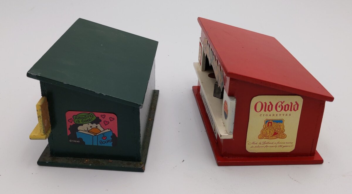 American Flyer Vintage Wooden Building Set [2] EX