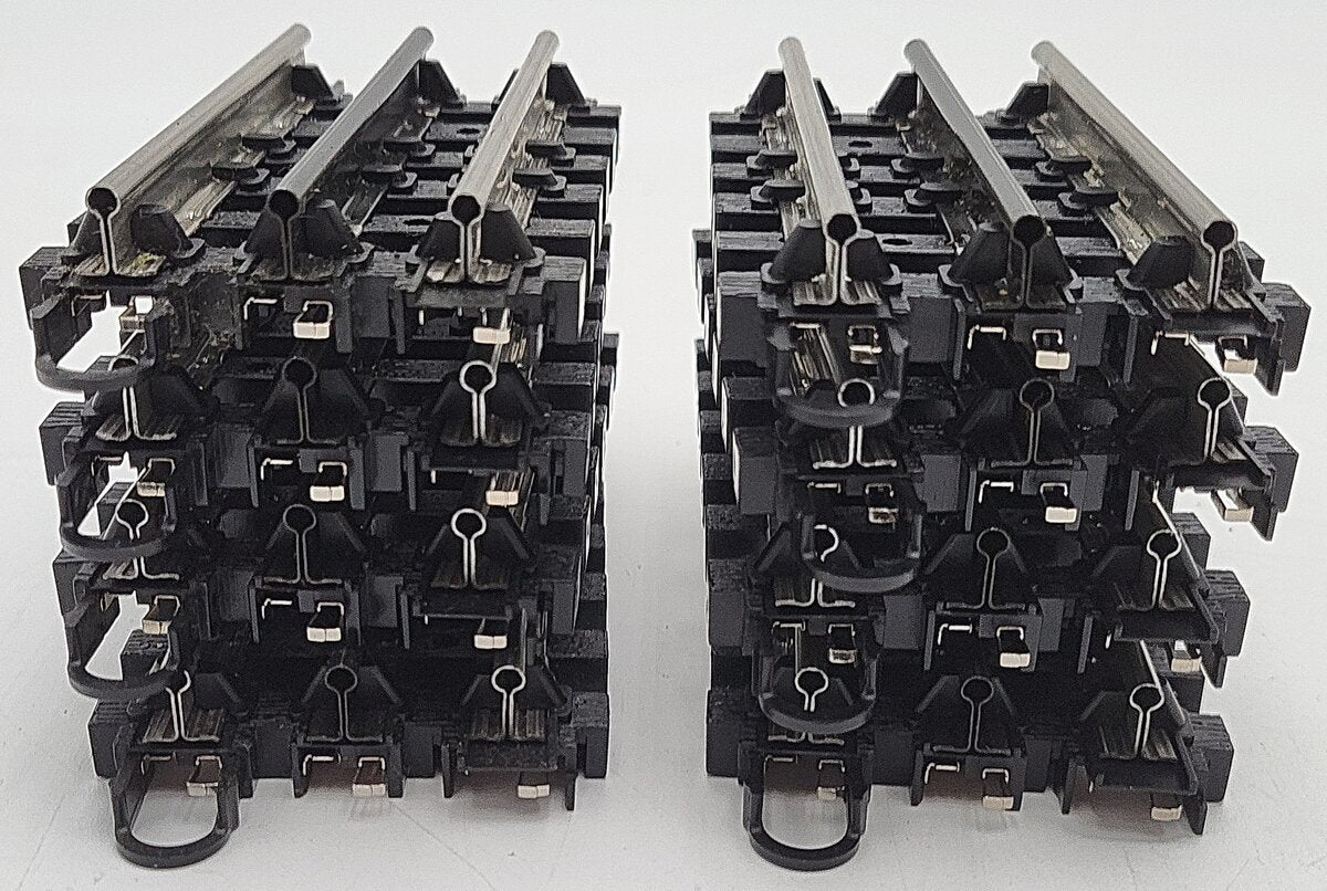 K-Line K-0731 O Gauge SuperSnap 3.5" Straight Track Sections [8] EX