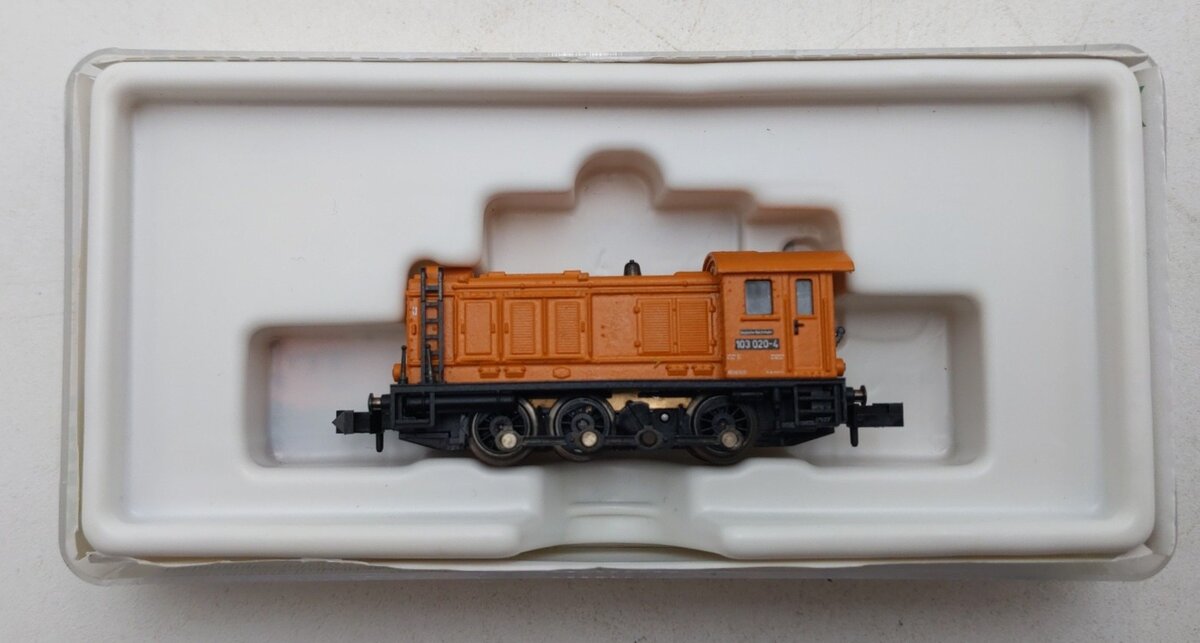 Trix 12534 N Scale British Rail Diesel Locomotive #103020 LN/Box