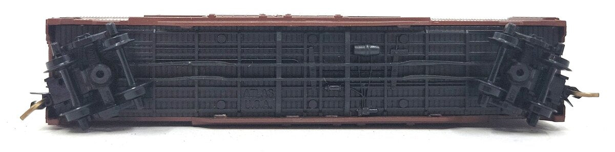 Atlas 3627 N Scale ATSF 50' Double Door Boxcar #10799 LN/Box