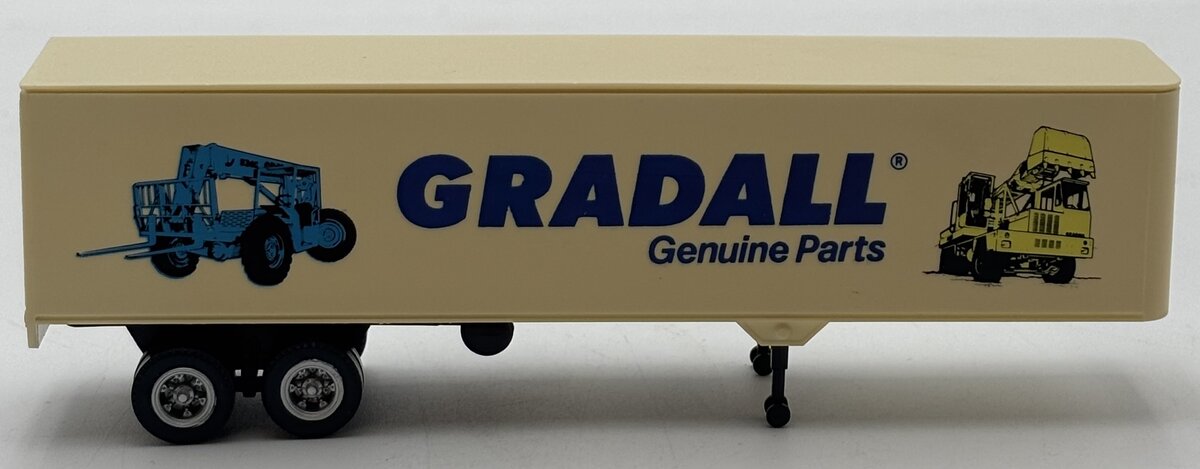 Herpa 6074 HO Gradall Genuine Parts Mack Tractor Trailer EX