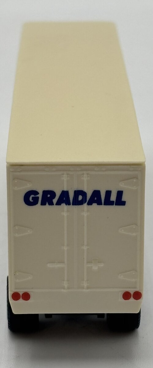 Herpa 6074 HO Gradall Genuine Parts Mack Tractor Trailer EX