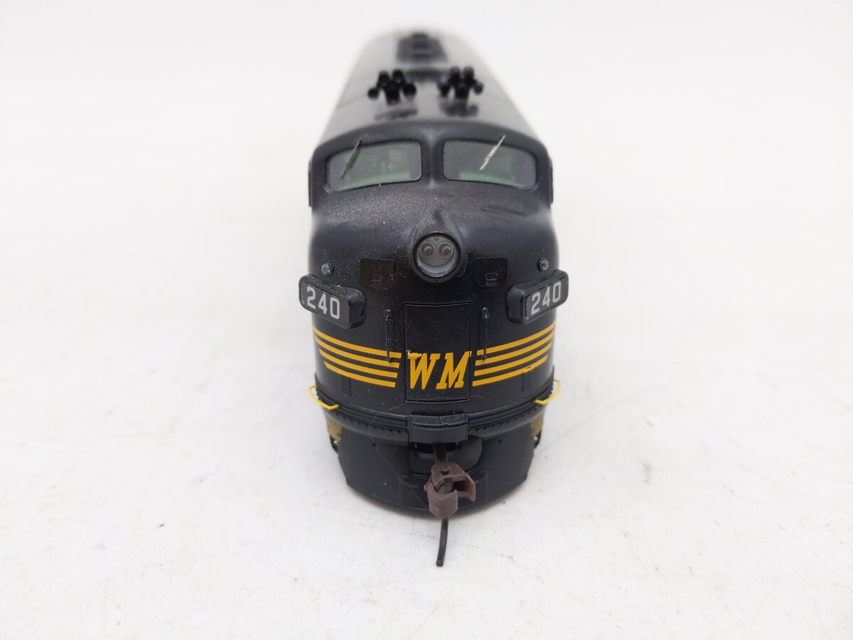 Athearn G1019 HO Scale Western Maryland F-7A Phase 2 EX/Box