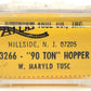 Atlas 3266 N Scale Western Maryland Hopper #85090 LN/Box