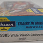 Athearn HO Scale Green & Orange Wide Vision Caboose #670 EX/Box