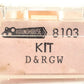 Roundhouse 8103 N Denver & Rio Grande Western Thrall Coal Gondola #56993 EX/Box