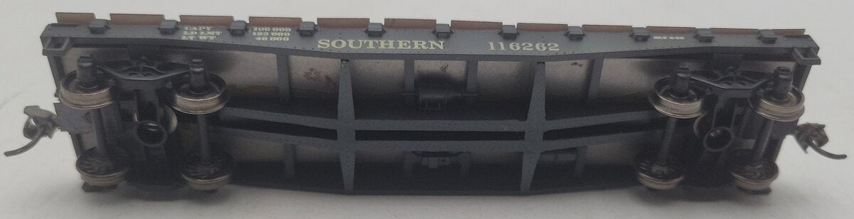Athearn 1348 HO Scale 40' Southern Flat Car #116262 EX/Box