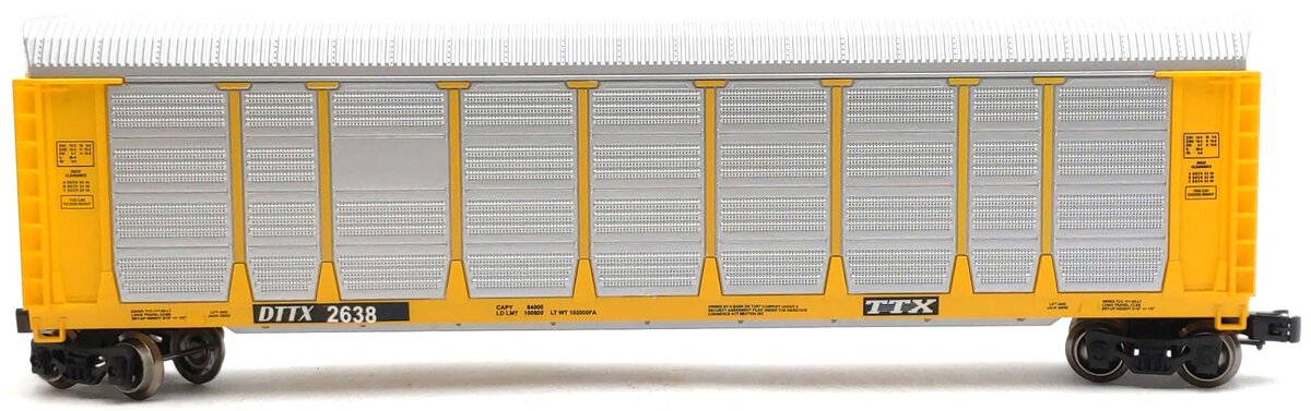 Menards 279-9354 O Gauge DTTX Corrugated Auto Carrier #2638 LN/Box