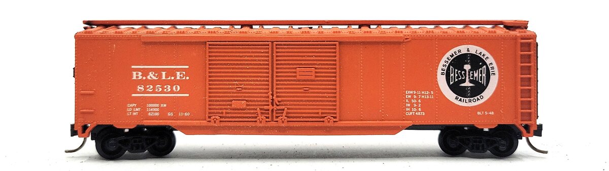 Atlas 3607 N Bessemer & Lake Erie Double Door Box #82530 LN/Box