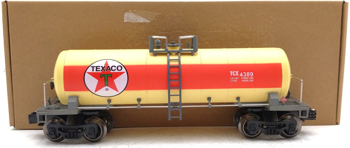 Menards 279-8146 O Gauge Texaco Tanker #4389 EX/Box