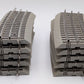 Lionel 6-12055 FasTrack 1/2 O72 Half Curve Track Sections (19) VG