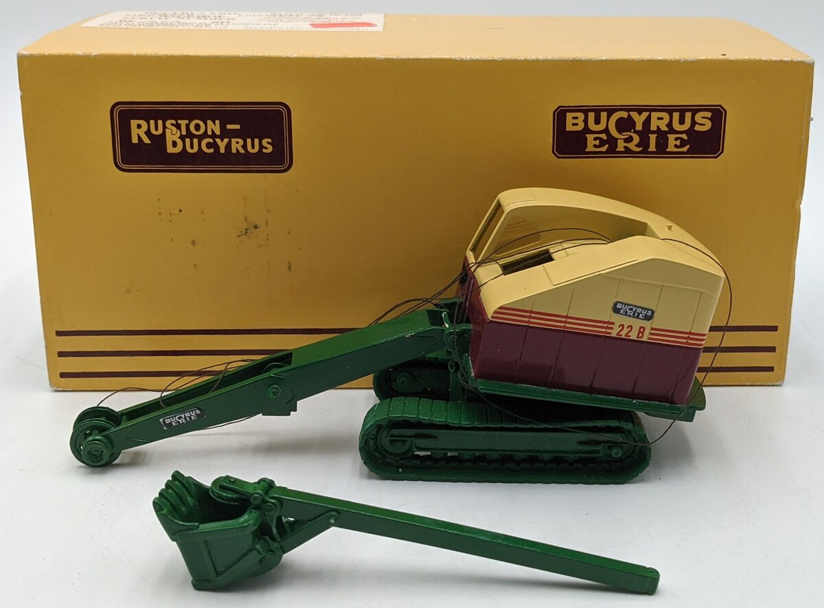 Kent Models 1:50 Scale Diecast Bucyrus 22BE Cable Shovel/Box