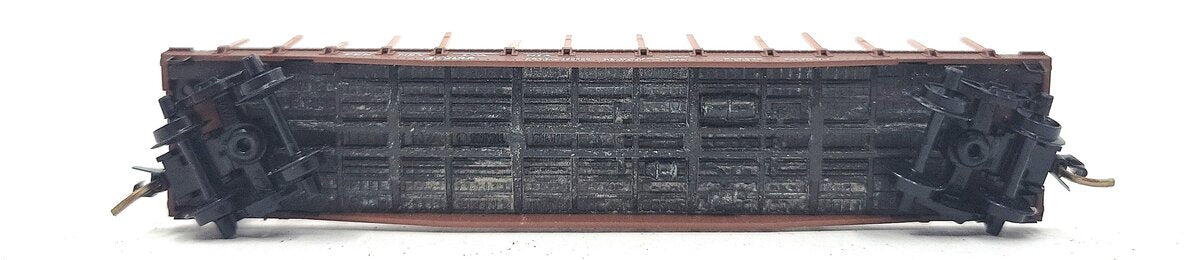 Micro-Trains 04500140 N Pennsylvania 50' Fishbelly Side Flatcar #470182 EX