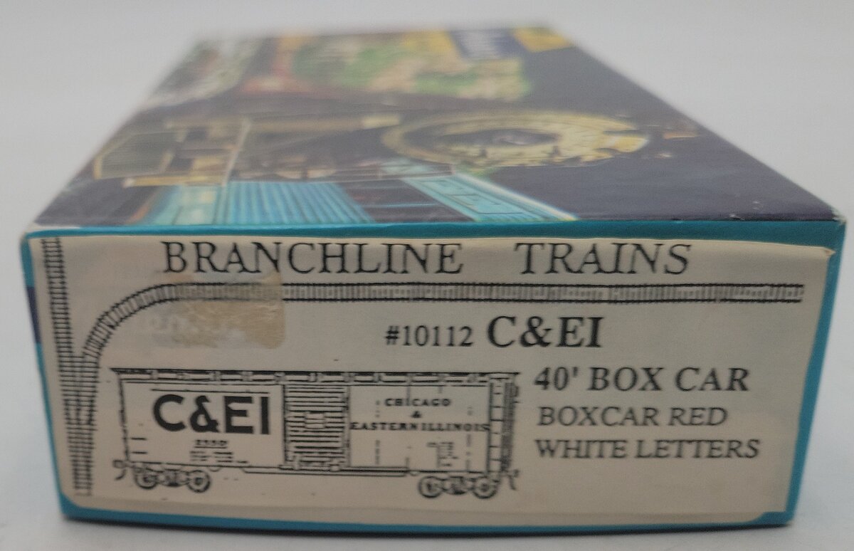 Athearn 10112 HO Scale C&EI 40' Box Car #2550 EX/Box