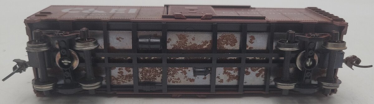 Athearn 10112 HO Scale C&EI 40' Box Car #2550 EX/Box