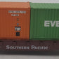Athearn HO Scale Southern Pacific Flatcar w/ Container Load #54027 EX