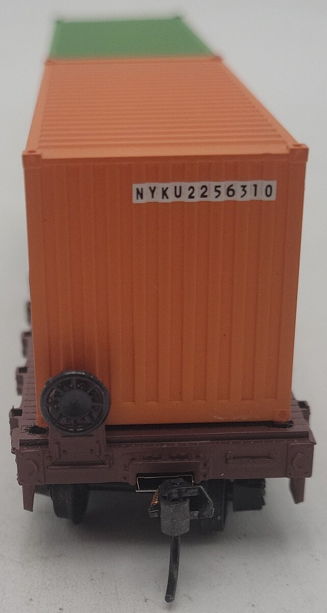 Athearn HO Scale Southern Pacific Flatcar w/ Container Load #54027 EX