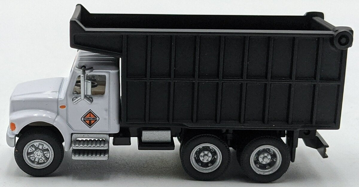 Boley 4015 1:87 Diecast Silver Black Triple Axle Coal Dump International Truck LN