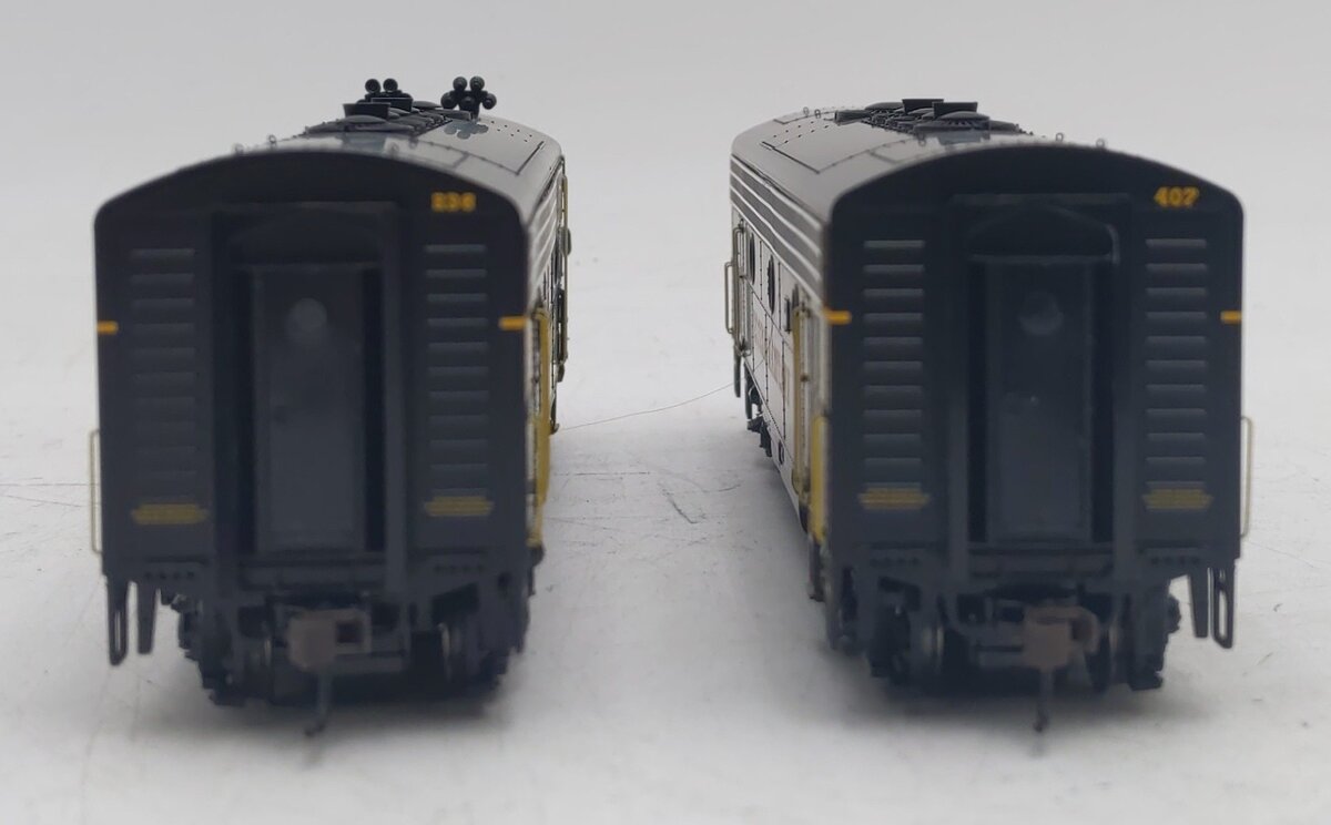 Athearn G1519 HO Western Maryland F-7A/B Phase 2 Diesel Locomotive Set #236/407 NIB