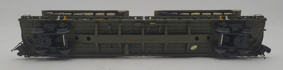 MTH 20-92286B O Gauge U.S. Army 60' Flat Car w/(2) M60 Tanks EX/Box