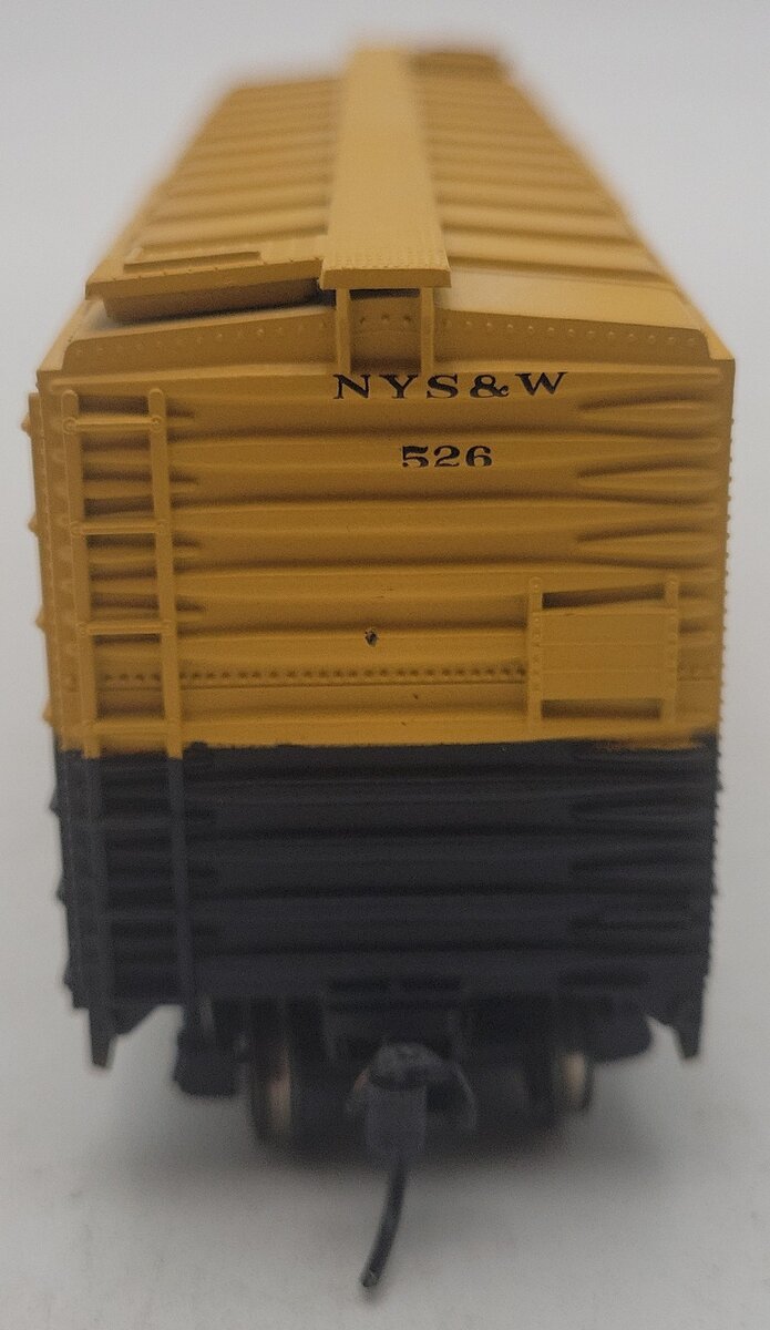 Athearn 1200 HO Scale Susquehanna NYS&W Boxcar #526 EX