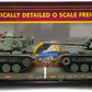 MTH 20-95469 O US Army 60' Flat Car w/2 M60 Tanks LN/Box