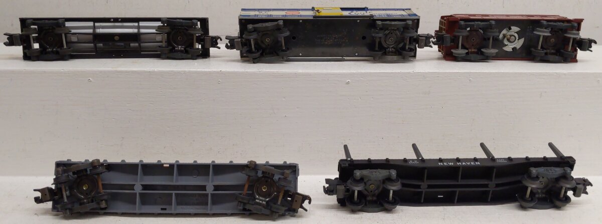 American Flyer S Gauge Vintage Freight Cars #930,983,5016,24537,4259 [5] VG
