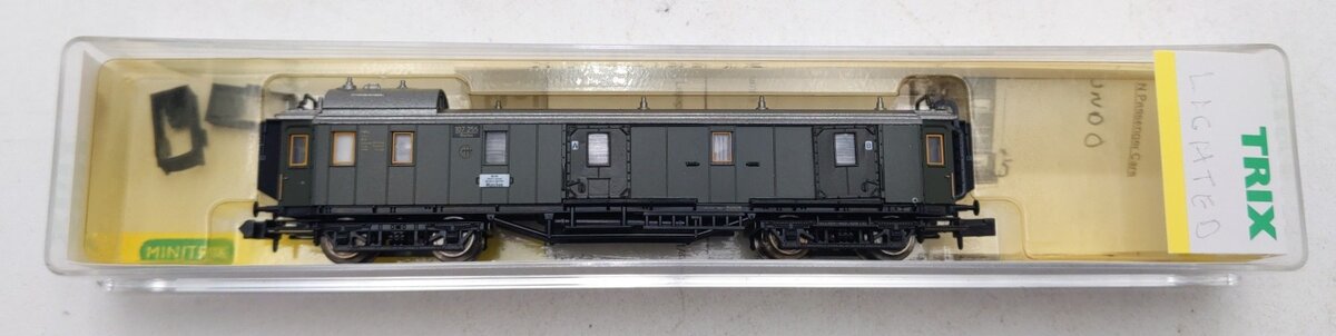 Trix 15703 N Scale Deutsche Bundesbahn Baggage Car #107255 LN/Box