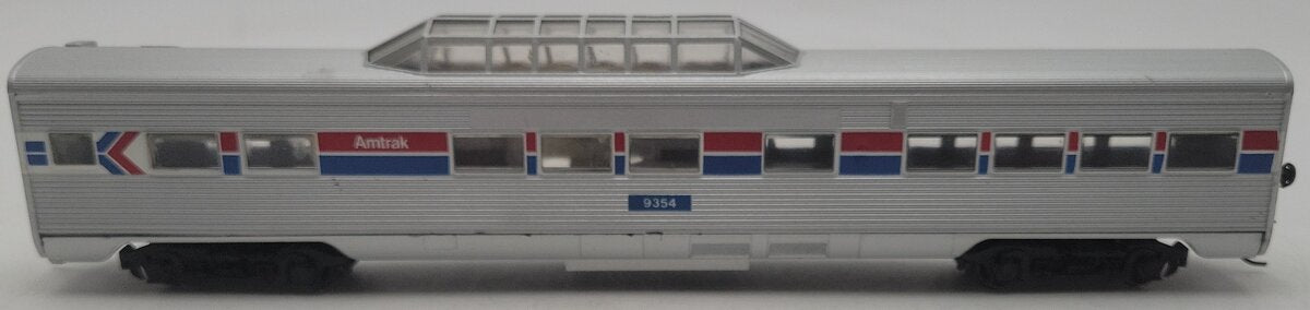Athearn HO Scale Amtrack Vista Dome Passenger Car #9354 EX