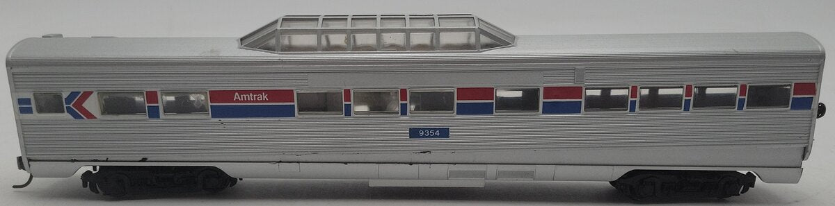 Athearn HO Scale Amtrack Vista Dome Passenger Car #9354 EX