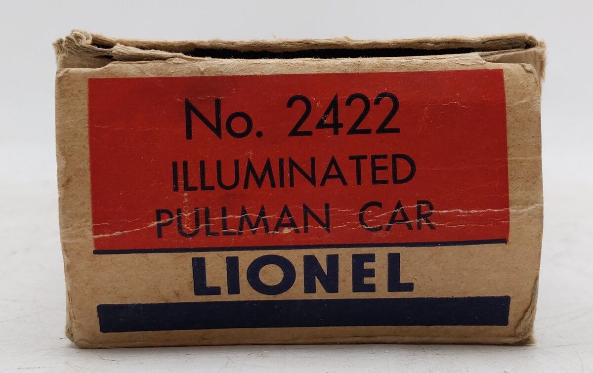 Lionel 2422 O Vintage Lionel Lines Chatham Lighted Pullman Car #2422 VG/Box