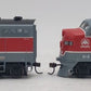 Athearn G2616 HO Scale Monon F-3A/F-3A Diesel Locomotive Set #81A/81B LN/Box
