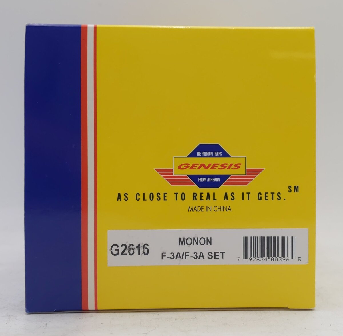 Athearn G2616 HO Scale Monon F-3A/F-3A Diesel Locomotive Set #81A/81B LN/Box