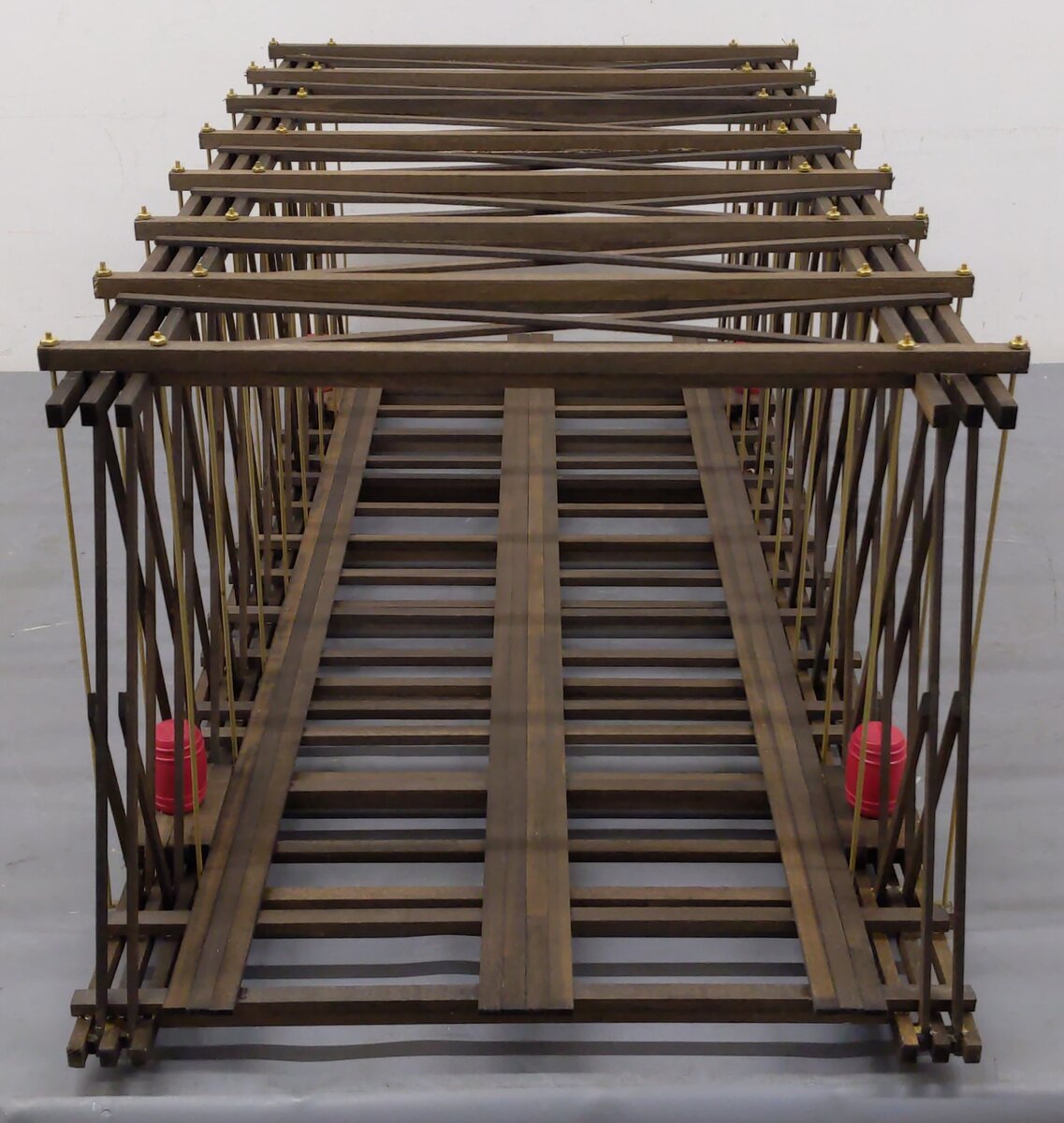 P&M and NC Bridges & Bents G Scale Wooden Bridge LN