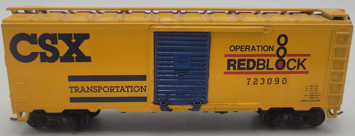 Athearn HO Scale CSX Boxcar #723090 EX